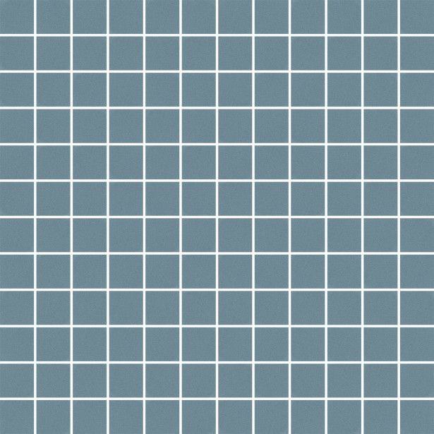 Mosaiikkilaatta Pukkila Mosaico Porcelanico Blue, himmeä, sileä, 25x25mm