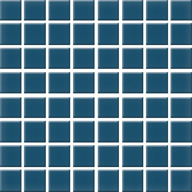 Mosaiikkilaatta Pukkila Color Petrol Blue, himmeä, sileä, 22x22mm