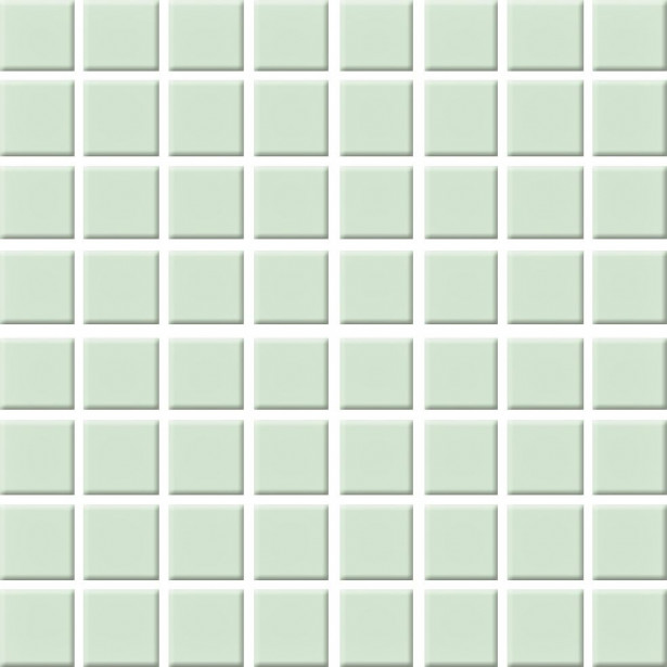 Mosaiikkilaatta Pukkila Color Water Green, himmeä, sileä, 22x22mm