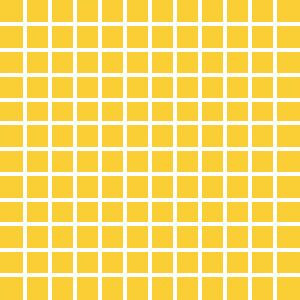Mosaiikkilaatta Pukkila Pro Technic Color Yellow Matt, himmeä, sileä, 23x23mm