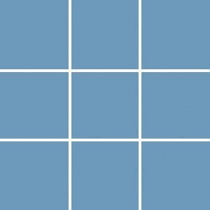 Lattialaatta Pukkila Pro Technic Color Blue, himmeä, sileä, 97x97mm