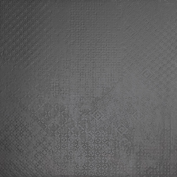 Lattialaatta Pukkila Essence Decor Negro semp, puolikiiltävä, struktuuri, 592x592mm