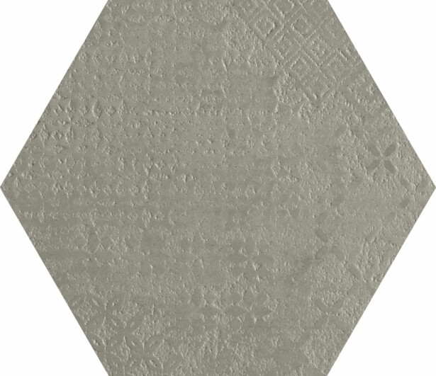 Lattialaatta Pukkila Essence Hexagon Cinza Claro, puolikiiltävä, struktuuri, 29x251mm