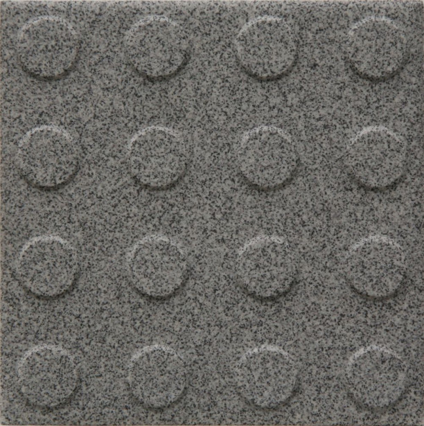 Lattialaatta Pukkila Natura Granite Grey, himmeä, struktuuri, pyörönasta, 96x96mm