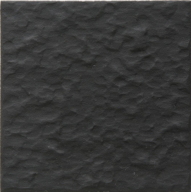 Lattialaatta Pukkila Natura Musta, himmeä, struktuuri, rt 96x96mm