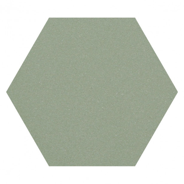 Lattialaatta Pukkila Natura 6-kulmainen Vihreä, himmeä, sileä, 115x100mm