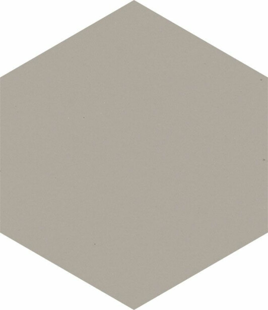 Lattialaatta Pukkila Modernizm Grys, 6-kulmainen, 19.8x17.1cm, sileä, himmeä, harmaa