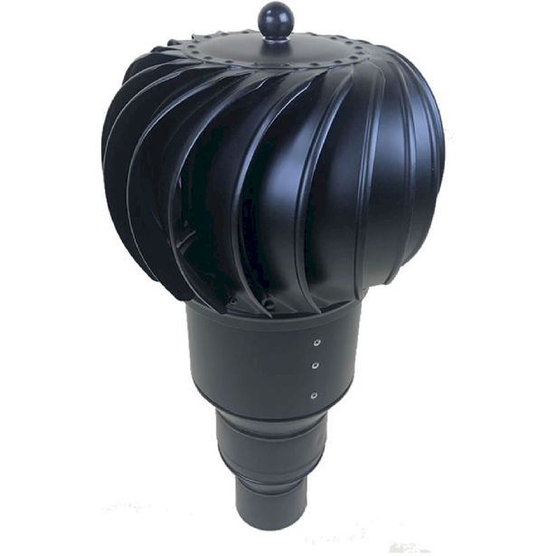 Tuulituuletin Pikkuvihreä, musta