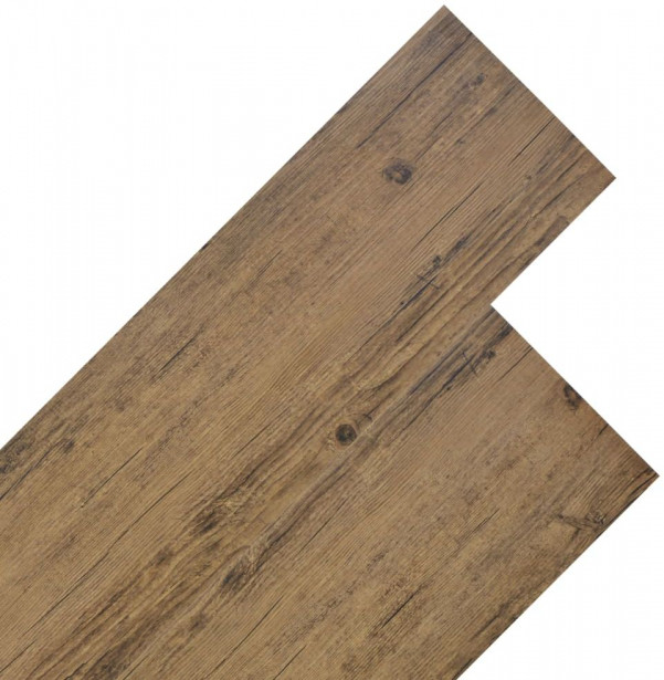 PVC lattialankut 4 46m² 3mm pähkinäpuun ruskea