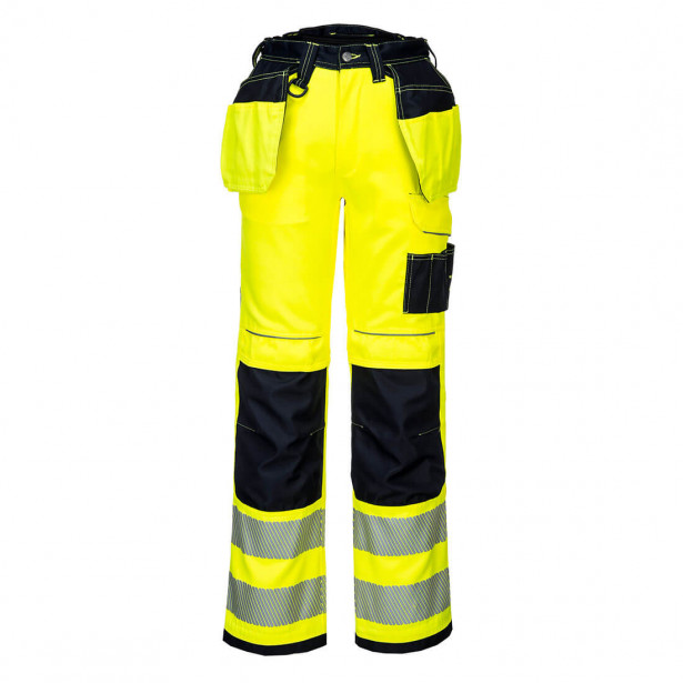 Riipputaskuhousut Portwest PW306 Hi-Vis Stretch, eri värejä