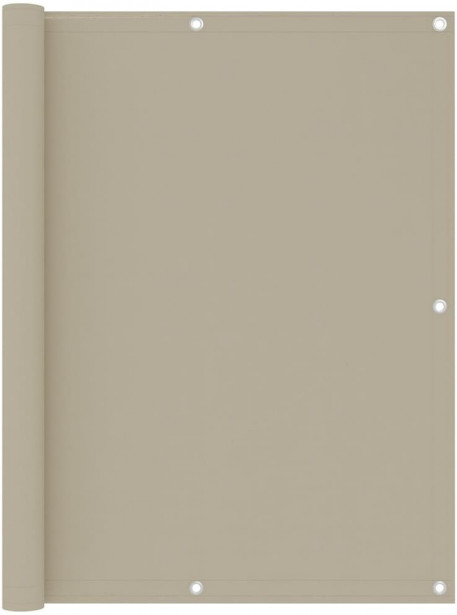 Parvekkeen suoja beige 120x300 cm oxford kangas_1