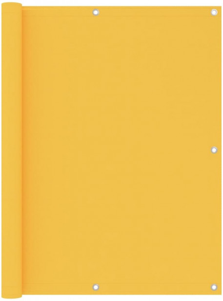 Parvekkeen suoja keltainen 120x400 cm oxford kangas_1