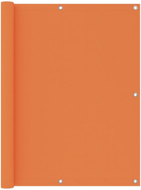 Parvekkeen suoja oranssi 120x500cm oxford kangas_1