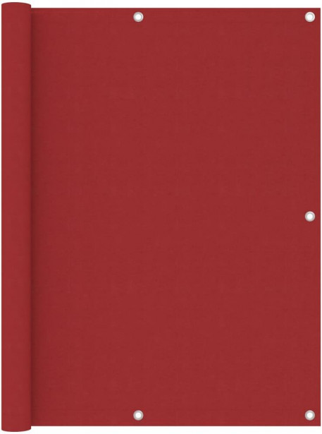 Parvekkeen suoja punainen 120x300 cm oxford kangas_1