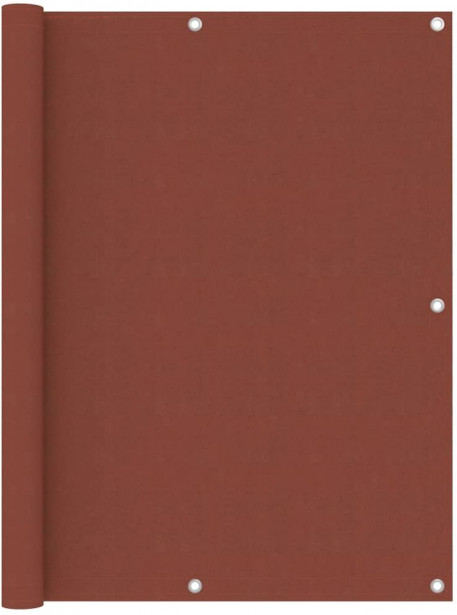 Parvekkeen suoja terrakotta 120x600 cm oxford kangas_1