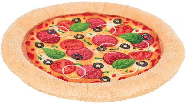 Pehmolelu Trixie Herkku Pizza rapiseva 26cm