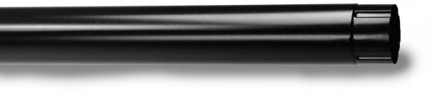 Sadevesijärjestelmä Ruukki puolipyöreä: syöksytorvi pyöreä 2.5m ø90mm, eri värejä