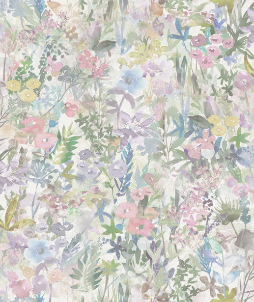 Tapetti Rebel Walls Poppy Meadow Pastel