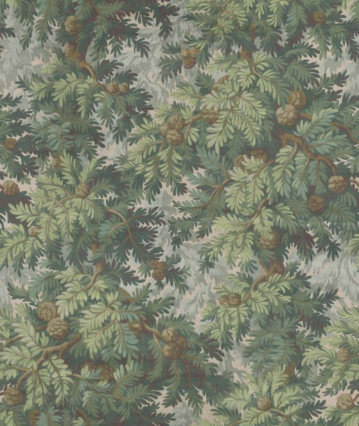 Kuvatapetti Rebel Walls Spruce Forest vihreä, mittatilaus, non-woven 