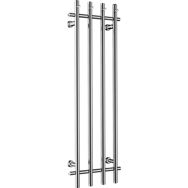 Pyyhekuivain REJ Design Vivo E 40124, sähkö, oikea ylä, kromi, Verkkokaupan poistotuote