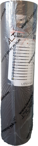 Porras- ja lattiasuoja Landolt Allprotect FR, itsekiinnittyvä, paloajatkamaton, antistaattinen, 1x25m