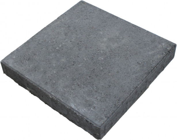 Sileä betonilaatta Rudus, 420x420x60mm, musta