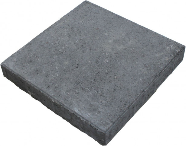 Sileä betonilaatta Rudus, 490x490x60mm, musta