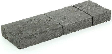 Pihakivisarja Rudus Torino-kivet, 60mm, profiloitu, musta