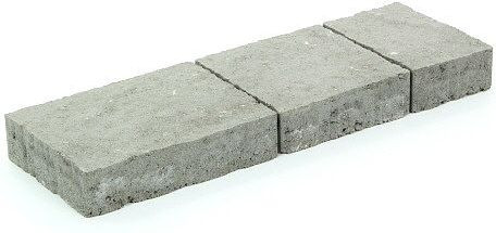 Pihakivisarja Rudus Torino-kivet, 60mm, profiloitu, harmaa
