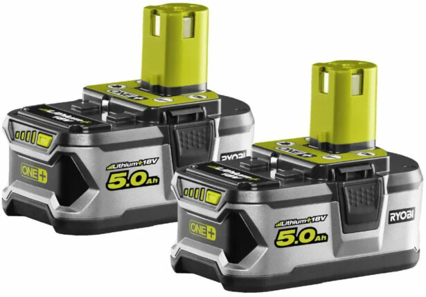 Akkupaketti Ryobi ONE+ RB18LL50, 18V, 2x5.0Ah