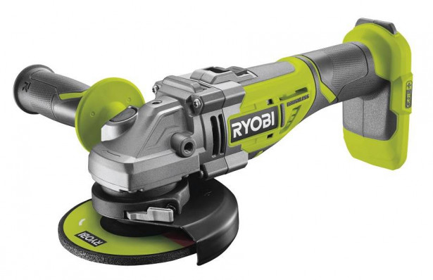 Akkukulmahiomakone Ryobi ONE+ R18AG7-0, 125mm, 18V, ilman akkua