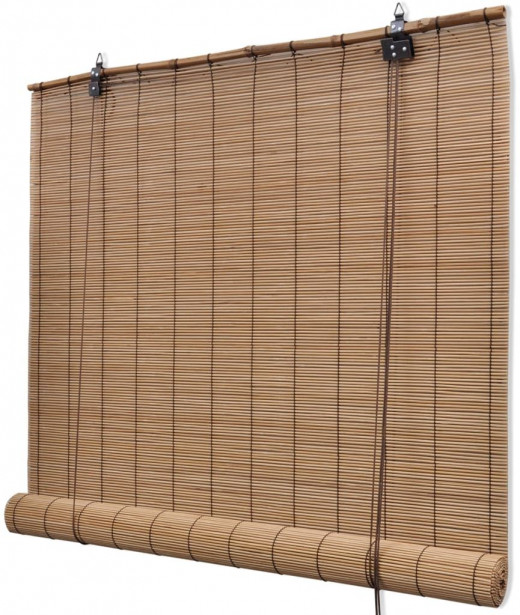 Rullaverho bambu 100x220 cm ruskea_1