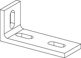 Seinäkiinnike Systemal Presto XYRV 2452