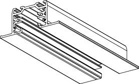 Kosketinkisko Global Trac GBF2300-3, 1-vaihe, valkoinen