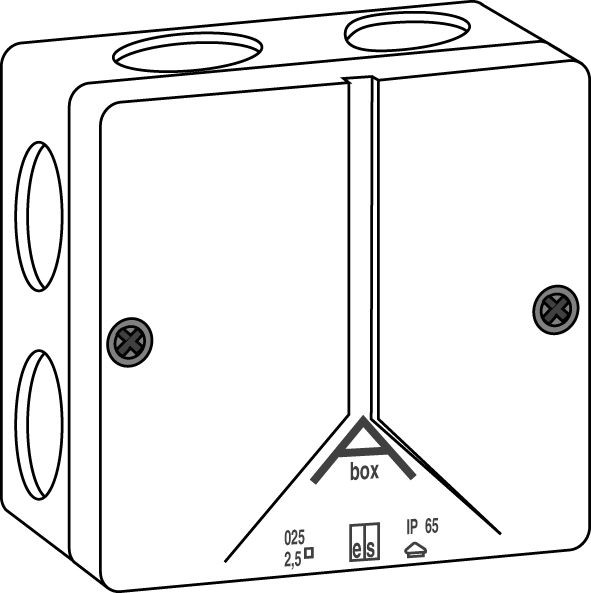 Jakorasia ABOX 025 valkoinen