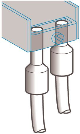 Pääteholkki DZ5CE060 6.0 MM2 eristeetön