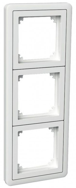 Peitelevy adapterilla Schneider Electric ExxactCombi, 3-osainen