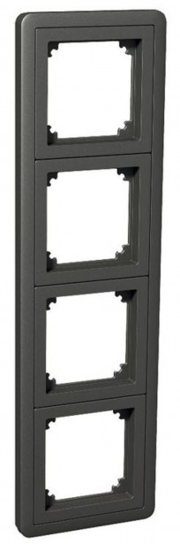 Peitelevy adapterilla Schneider Electric ExxactCombi, 4-osainen