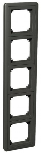 Peitelevy adapterilla Schneider Electric ExxactCombi, 5-osainen