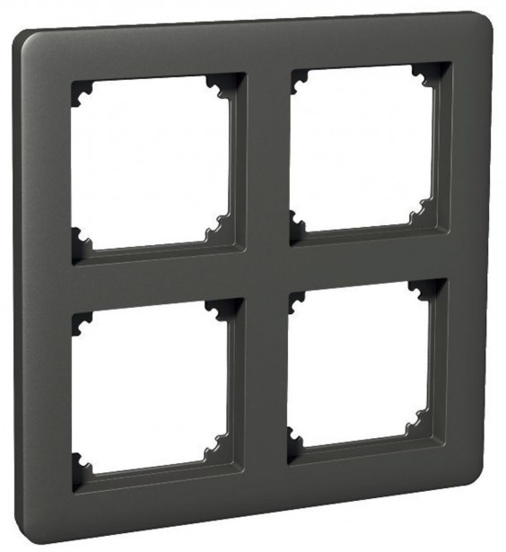 Peitelevy 2x2-matriisikehys Schneider Electric ExxactPrimo