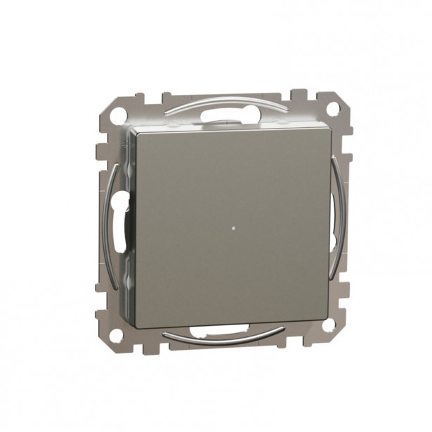 Valonsäädin/LED-painikesäädin Schneider Electric Wiser Exxact, 100W RCL Zigbee, metalli