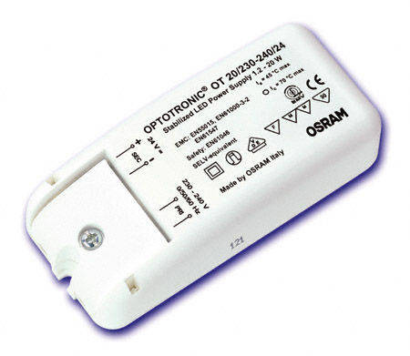 Elektroninen liitäntälaite Osram OPTOTRONIC OT 20/230-240/24 LED-moduuleille