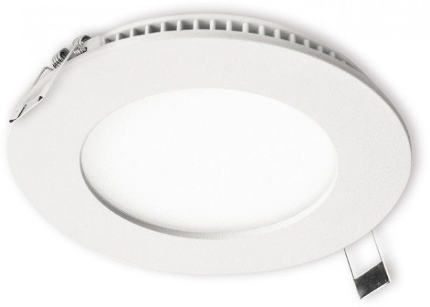 LED-paneeli Ensto Velox ALSD117PU Ø117x19mm, IP44, 8W 830/840, valkoinen