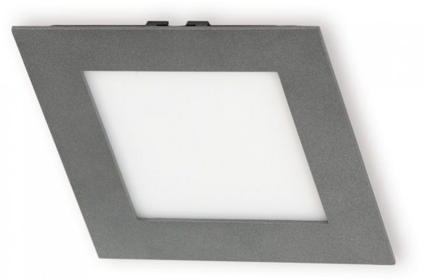 LED-paneeli Ensto Velox ALSD168HNU 168x168x19mm, IP44, 14W 830/840, harmaa