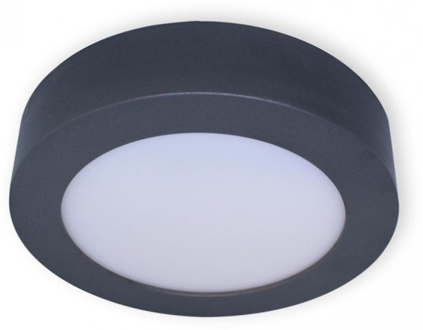 LED-paneeli Ensto Velox ALSD180HPP, IP20, 11W/830/840, Ø180x39mm, harmaa