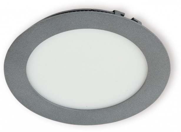 LED-paneeli Ensto Velox ALSD240HPU Ø240x19mm, IP44, 14W 830/840, harmaa