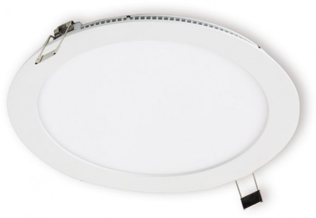 LED-paneeli Ensto Velox ALSD240PU Ø240x19mm, IP44, 14W 830/840, valkoinen