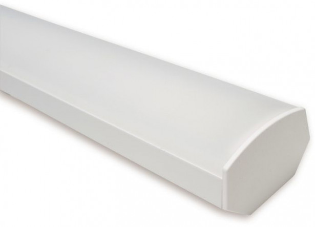 LED-yleisvalaisin Ensto Ami AL120L420, IP44, 420mm, 9W/830/840, valkoinen