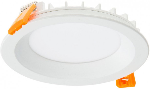 LED-paneeli Ensto Velox Deco ALDD120PU, IP44, 8W/830/840, Ø120mm, valkoinen