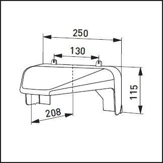 Lumisuoja Ensto - AVR71 valkoinen